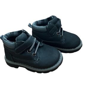 Garanimals Kids Toddler Size 4 Black Boots Shoes Booties